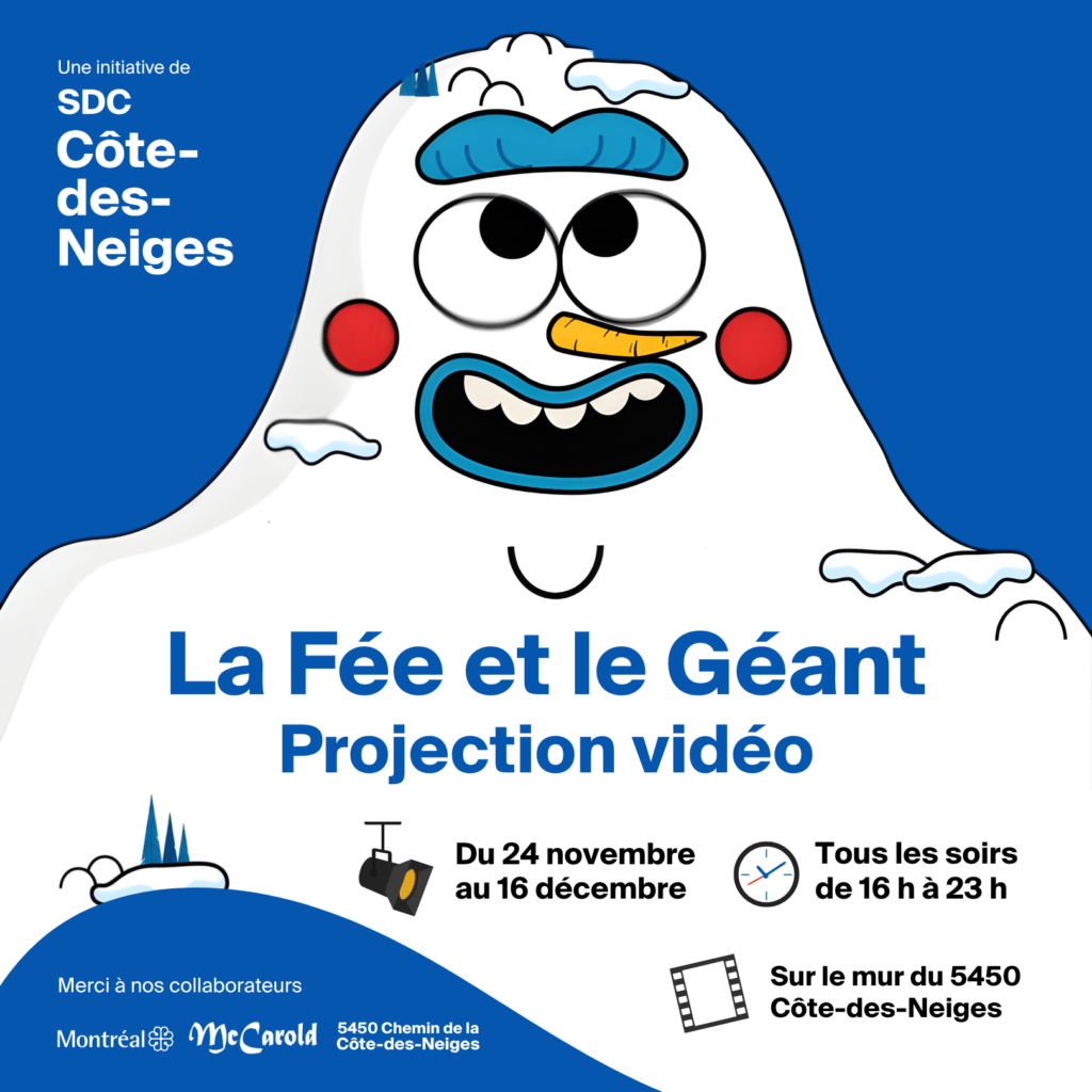 Projection vidéo : La Fée et le Géant