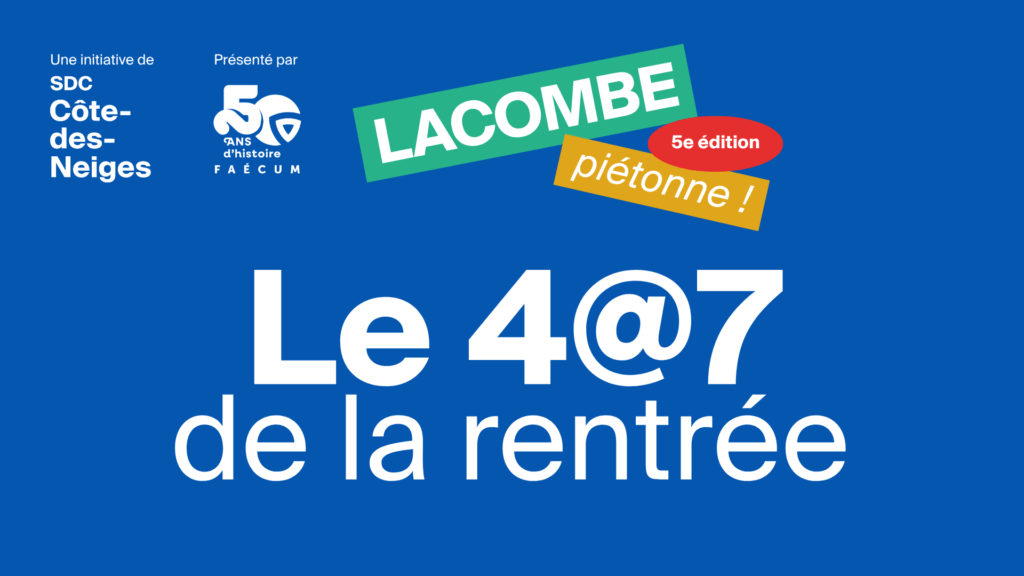 Le 4@7 de la rentrée & l’Après : dans les commerces